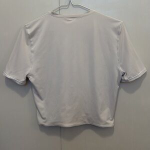 Lululemon Wundermost Ultra-Soft Nulu
Cropped T-Shirt